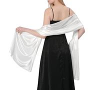 Chiffon Evening Shawl Stole Lightweight Multi-Function Wrap for Formal Dress 180 × 65 cm Elegant Wedding Party Cover-Up