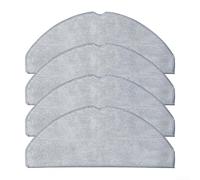 Chiffon Microfibre Compatible pour conga 8490 pour Ultra Power(4 PACK) | Microfibre douce, absorption eau optimale, compatible modèle 8490, lavable en machine, gris neutre
