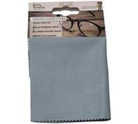 Chiffon microfibre TISSAGES DE BEAULIEU 14x20 cm pour écrans et lunettes Bleu clair/gris Bleu clair/gris