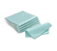 Chiffon Polissage Argent 50 pièces argent chiffon de polissage nettoyage doux propre lingette d'essuyage for or bijoux outil