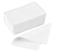 Chiffon Polissage Argent Chiffon de polissage for nettoyage l'argent, lingette douce et propre for colliers, bagues, bijoux, outils, 50 pièces