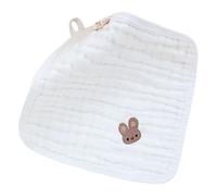 Chiffon pour bébé - 1 pièce / 5 pièces - Petit mouchoir à 6 couches - Pour nettoyer la bouche des enfants - Coton - Salive pour bébé