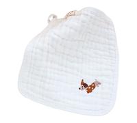 Chiffon pour bébé - 1 pièce / 5 pièces - Petit mouchoir à 6 couches - Pour nettoyer la bouche des enfants - Coton - Salive pour bébé