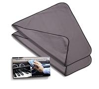 Chiffon pour meubles laqués / chiffon brillant • Ultra fin • Pour surfaces brillantes dans la cuisine / l'appartement • Pour meubles sensibles brillants et vernis • Allemagne • 2 pièces, 30 x 30 cm