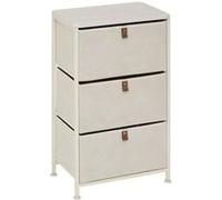 5five Chiffonnier Tissa 3 tiroirs beige