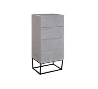 Semainier Logam 4 tiroirs Marbre