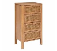 Chiffonnier 4 Tiroirs "Tiria" 103cm Marron