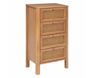 Chiffonnier 4 Tiroirs "Tiria" 103cm Marron