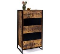 Chiffonnier 5 Tiroirs Chicago Commode Semainier Design Industriel