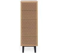 Chiffonnier 5 Tiroirs Diamants "Camden" 123cm Naturel Beige G