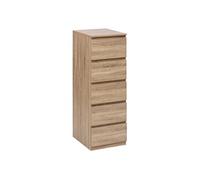 - Chiffonnier 5 tiroirs DOLO - Beige - Dolo
