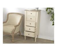 Chiffonnier 5 tiroirs en bois MDF