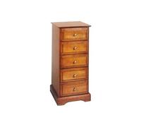 Chiffonnier 5 Tiroirs Merisier Louis Philippe L 44,2 cm H 93,7 P 41 cm - L 44.2 x l 41 x H 93.7 cm