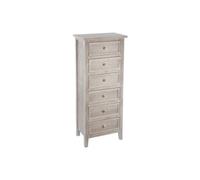 Paris Prix Chiffonnier Charme bois Atmosphera Bois G 6 tiroirs