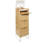 Atmosphera - Chiffonier 5 five simply smart 5five Levia - 3 tiroirs - Bambou