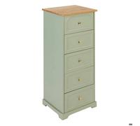 Chiffonnier Mohea vert céladon 5 tiroirs - Atmosphera createur d'interieur
