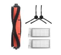 Chiffons à vadrouille sacs à poussière brosse principale brosse latérale filtre HEPA/convient pour aspirateur ROIDMI EVE Plus pièces de rechange (couleur : gris clair)