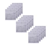 Chiffons à Vaisselle en Fil de récurage Polyvalents Anti-Rayures, Chiffon en Maille pour Filet de Lavage de la Vaisselle, éponges à Vaisselle pour Laver la Vaisselle sans Rayures (15 pièces)