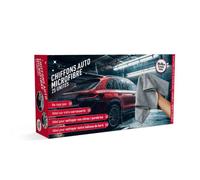 Chiffons CLEAN AUTO en microfibre pour auto | VENTEO | Lot de 25 | Grande taille 30 x 30 cm | Microfibres Voiture pour Plastiques