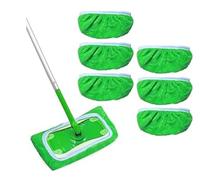Chiffons de balayage réutilisables secs et humides, tampons de rechange réutilisables pour balai Swiffer, lingettes lavables en microfibre (3)