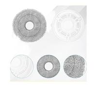 Chiffons De Nettoyage A97P Avec Support, Compatibles Avec Les Aspirateurs Robots Deebot T30 Pro Omni/T30 Omni/T30S/T30S Combo, Pièces De Rechange, Accessoires