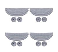 Chiffons De Nettoyage Compatibles Avec Les Aspirateurs Roborock S8 MaxV Ultra Et S8 Max Ultra, Pièces Détachées Et Accessoires(8pcs)