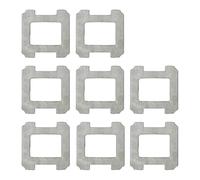 Chiffons De Nettoyage Compatibles Avec Les Robots Nettoyeurs ECOVACS, WINBOT W1 Et W1 PRO : Lingettes De Rechange En Microfibre For Le Nettoyage Des Vitres.(8PC)