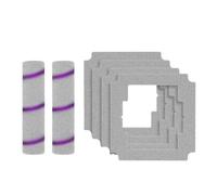 Chiffons De Nettoyage, Compatibles Avec Liectroux, Robot Nettoyeur S9, Accessoire For Robot Nettoyeur De Vitres, 4 Serpillères + 2 Brosses À Rouleaux