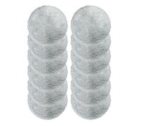 Chiffons De Nettoyage Compatibles Avec Liectroux,YW610,HCR-10,HCR-09, Tampons De Nettoyage for Pièces De Robot De Nettoyage De Vitres, 12 Pièces