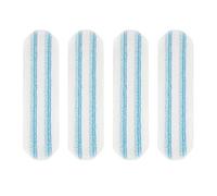 Chiffons De Nettoyage, Compatibles Avec Vileda, Aspirateur Robot H2pro, 2 Pièces De Rechange For Balai Plat, Chiffons De Nettoyage For Sols De Maison, Accessoires(4pcs)