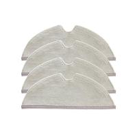 Chiffons De Nettoyage Compatibles Avec Xiaomi, 1S SDJQR01RR, Et Roborock, S5, S5 Max, S6, S6 MaxV, S502-00, S502-02, E4, E5, Q7Max Et T8.(4PCS)