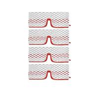 Chiffons De Nettoyage De Rechange Compatibles Avec Les Tampons De Nettoyage En Microfibre Vileda Promist MAX, Pièce De Rechange, Accessoires Lavables(4 pcs)
