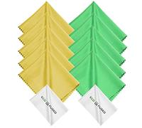 Chiffons de Nettoyage en Microfibre - 12 Paquet - Nettoyage Lunettes, Spectacles, objectifs d’appareils Photo, iPad, Tablet, Téléphones, iPhone, téléphones Android, Ordinateurs, LCD