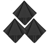 Chiffons de Nettoyage en Microfibre 3X GRUTTI 20x20CM - pour écrans LCD, objectifs, tablettes, Ordinateur Portable, Lunettes, téléphone Portable, téléviseurs et Autres Surfaces délicates