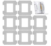 Chiffons de nettoyage en microfibre - Ecovacs - Lot de 8 pièces - Lavable et réutilisable - Microfibre douce et durable