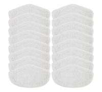 Chiffons de nettoyage lavables, compatibles avec le kit Polti Vaporetto, PAEU0332, pièces de rechange et accessoires for aspirateur vapeur(16pcs)
