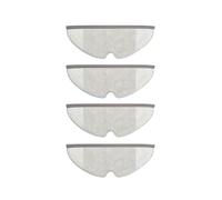 Chiffons De Nettoyage Lavables Compatibles Avec Xiaomi, Roborock S 5 6 50 51 52 55 60 65 S5 Max S6 Maxv, Aspirateur Robot, Chiffon À Vaisselle, Consommable(4pcs)