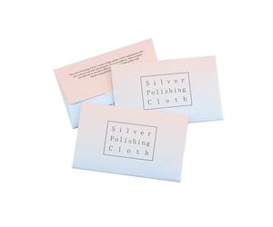 Chiffons de Nettoyage pour Bijoux Chiffon de nettoyage en argent Sterling blanc, 10 pièces, chiffon polissage doux for et or, d'essuyage for outils bijouterie 2.5x4.5 pouces
