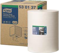 Chiffons de nettoyage TORK 530137 L380xl320ca.mm blanc brillant 1 épaisseur Rl.TORK