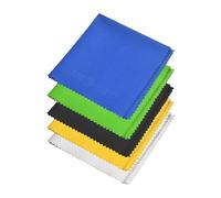 Chiffons de Nettoyages en Micro-Fibre - 5 Colorés Extra-Larges, Idéal pour Nettoyer Lunettes, Montures, Caméras, iPad, iPhone, Tablettes, Téléphones Portables, Écrans LCD, Argenterie 30 x 30 cm