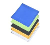 Chiffons de Nettoyages en Micro-Fibre - 5 Grands Chiffons Colorés, pour Nettoyer Lunettes, Montures, Caméras, iPad, iPhone, Tablettes, Téléphones Portables, Écrans LCD, Argenterie