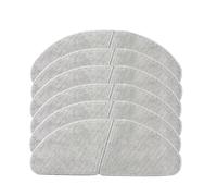 Chiffons de rechange blancs for aspirateur robot Midea S8+, S8+, M7Pro et M7Max(6pcs)