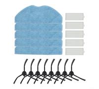 Chiffons de rechange, brosses latérales et filtres pour aspirateur Botslab S8 Plus pour maximiser l'efficacité du nettoyage