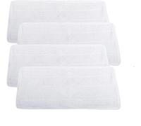 Chiffons de rechange en microfibre compatibles avec les nettoyeurs vapeur Vileda Steam XXL et Steam Plus XXL(4PCS)