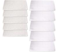Chiffons de rechange en microfibre compatibles avec les nettoyeurs vapeur Vileda Steam XXL et Steam Plus XXL(10PCS)