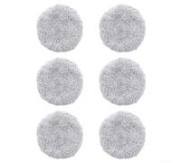 Chiffons de rechange en microfibre pour robot de nettoyage de verre Hobot 188/168/198/388 pour un retrait efficace de la poussière, de la saleté et de la crasse sur le verre et les miroirs (ancien, 6