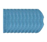 Chiffons de rechange pour aspirateur robot Tapo RVA300 RV10 RV30 Plus, tampons de nettoyage lavables en microfibre pour sols durs, poils d'animaux et élimination de la poussière