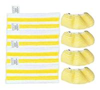 Chiffons De Sol Et Couvercles De Buses Améliorés, Compatibles Avec Karcher, Nettoyeur À Vapeur SC1 SC2 SC3 SC4 SC5 EasyFix, Chiffon For Buses Manuelles(Blue)