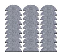 Chiffons de vadrouille, compatibles for Dreame, compatibles for Mova, S20 Ultra/RLM71CE, lingette de remplacement for aspirateur Robot, chiffons de nettoyage de sol for la maison(30pcs)