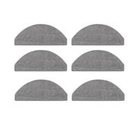 Chiffons de vadrouille for robot de balayage, compatibles avec Roborock, Q7 M5/Q7 M5+/Q7 TF/Q7 TF+/Q7 L5/Q7 L5+/Q7T+/Q7B, pièces de rechange for aspirateur robot(6pcs)